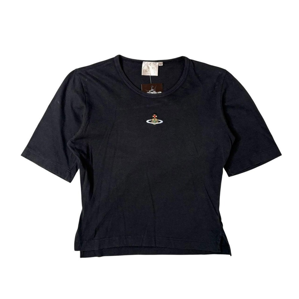 Vivienne Westwood embroidered orb baby tee